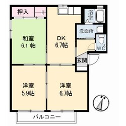 フロールドメゾン　A棟の物件間取画像